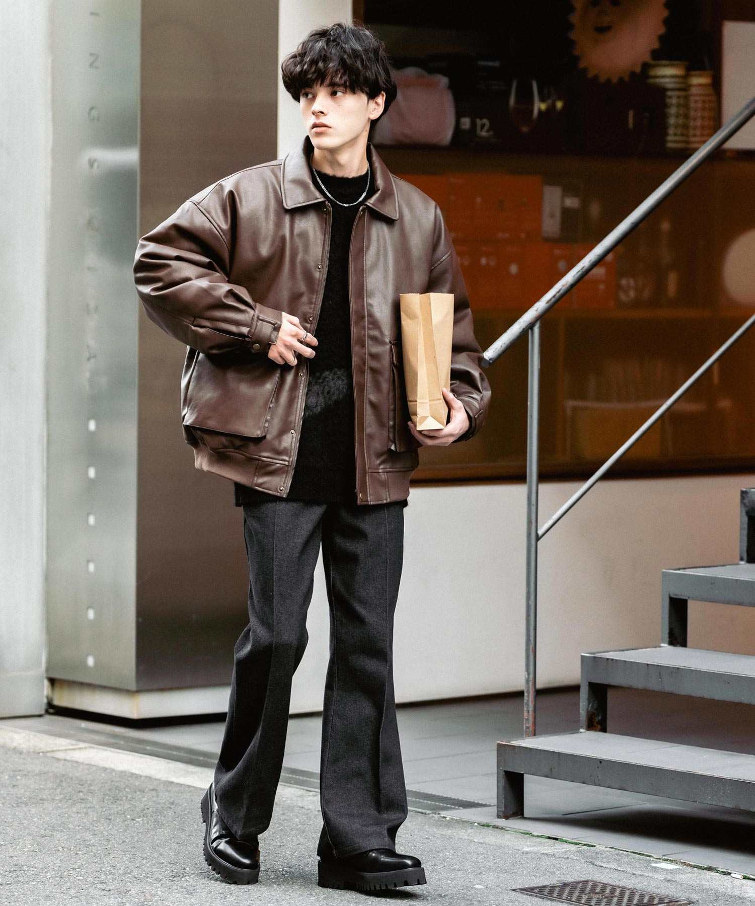 Rocky Monroe Blouson Flight Jacket Men's Outer Military A-2 Mid-Weight