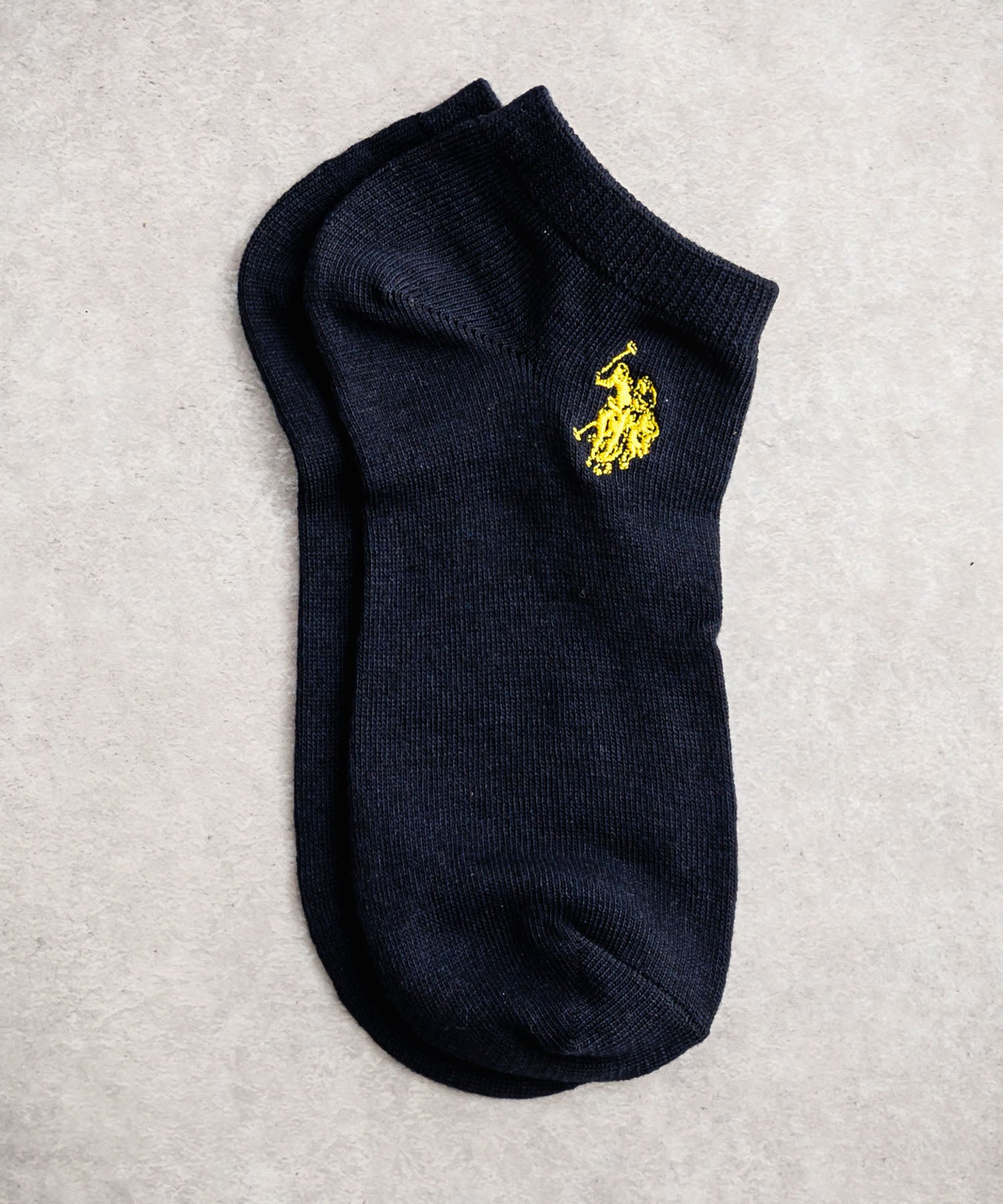 ロッキーモンロー Rocky Monroe スニーカーソックス 3足セット アソート レディース 靴下 アンクル丈 くるぶし ロゴ刺繍 ワンポイント 通学 U.S. POLO ASSN.  15070 （アソート） アソート