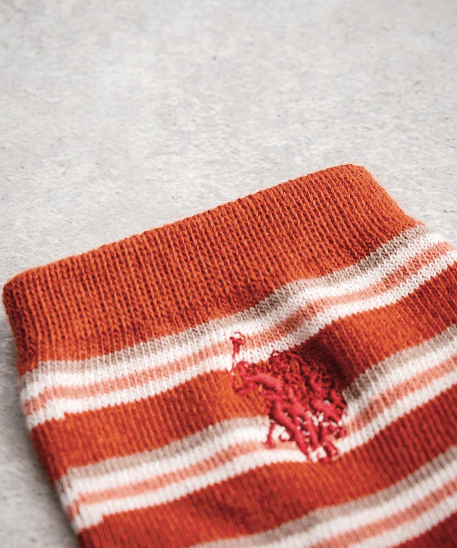 ロッキーモンロー Rocky Monroe スニーカーソックス 3足セット アソート レディース 靴下 マルチボーダー クォーター丈 ロゴ刺繍 ワンポイント U.S. POLO ASSN.  15071 （アソート） アソート