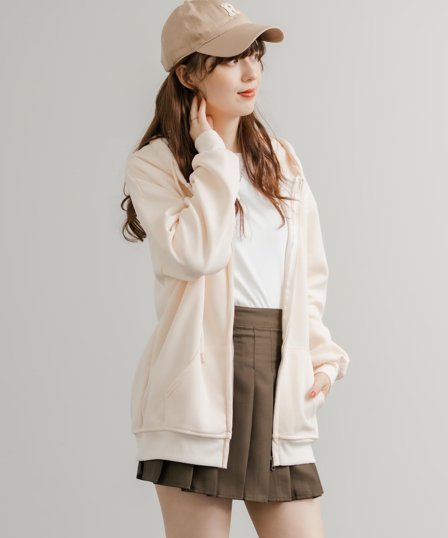 ロッキーモンロー Rocky Monroe プリーツスカート ミニ レディース ショート丈 膝上 Aライン チラ見え防止パンツ付き インナー付き ペチパンツ サイドファスナー 韓国 衣装 14953 （ブラック） ブラック