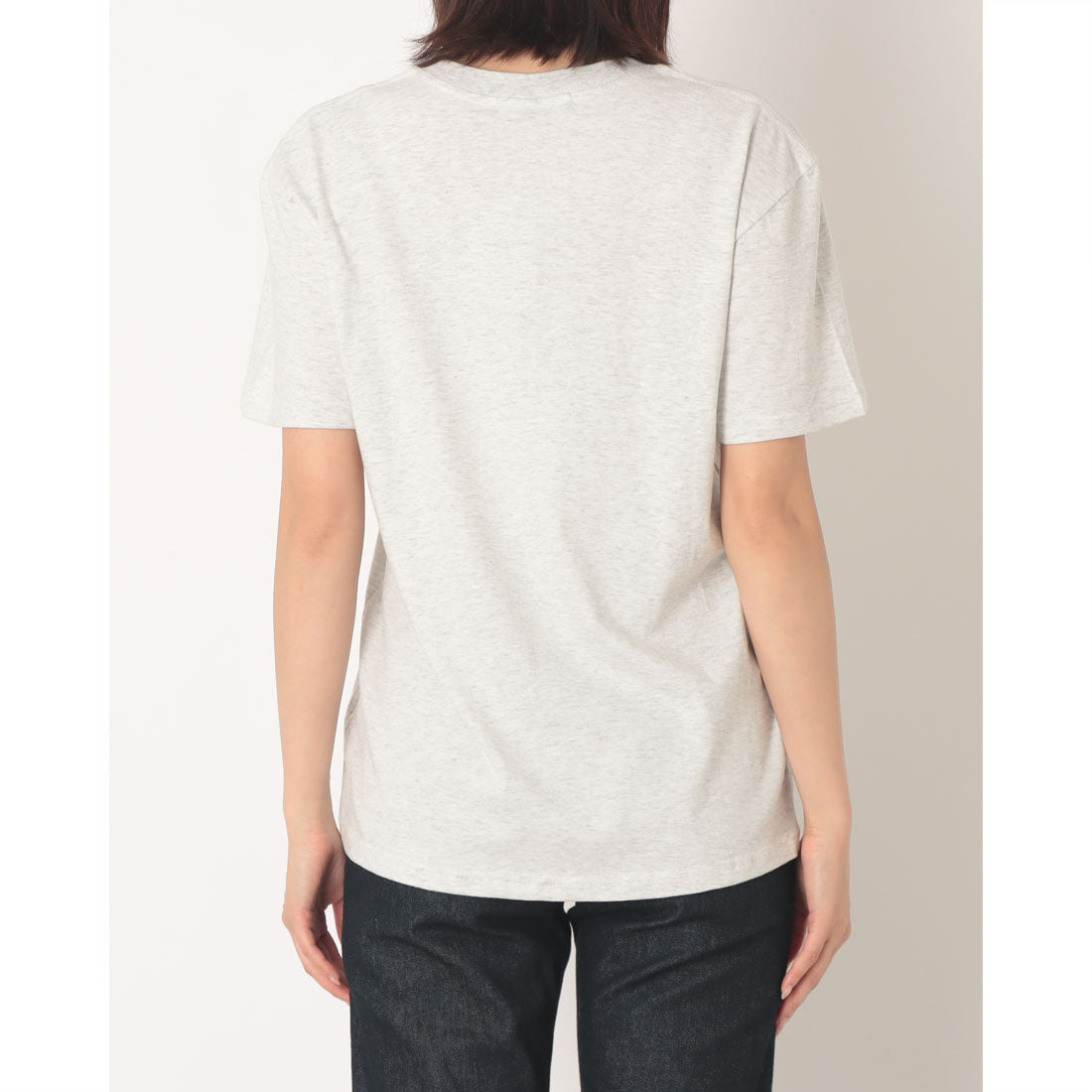 アールエムイー RME. グリーンロゴプリント半袖Tシャツ （GRAY） GRAY