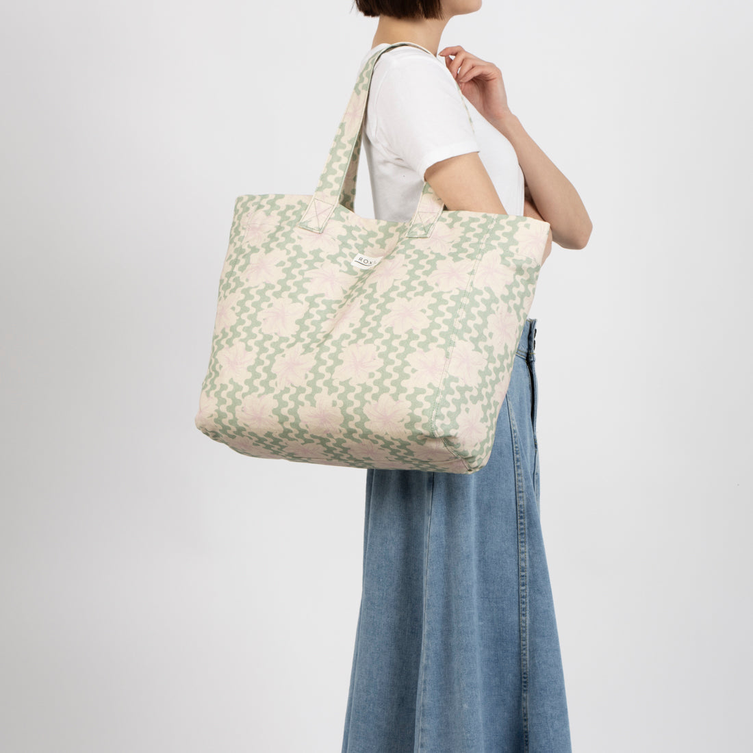 ロキシー ROXY ANTI BAD VIBES PRINT （グリーン） グリーン