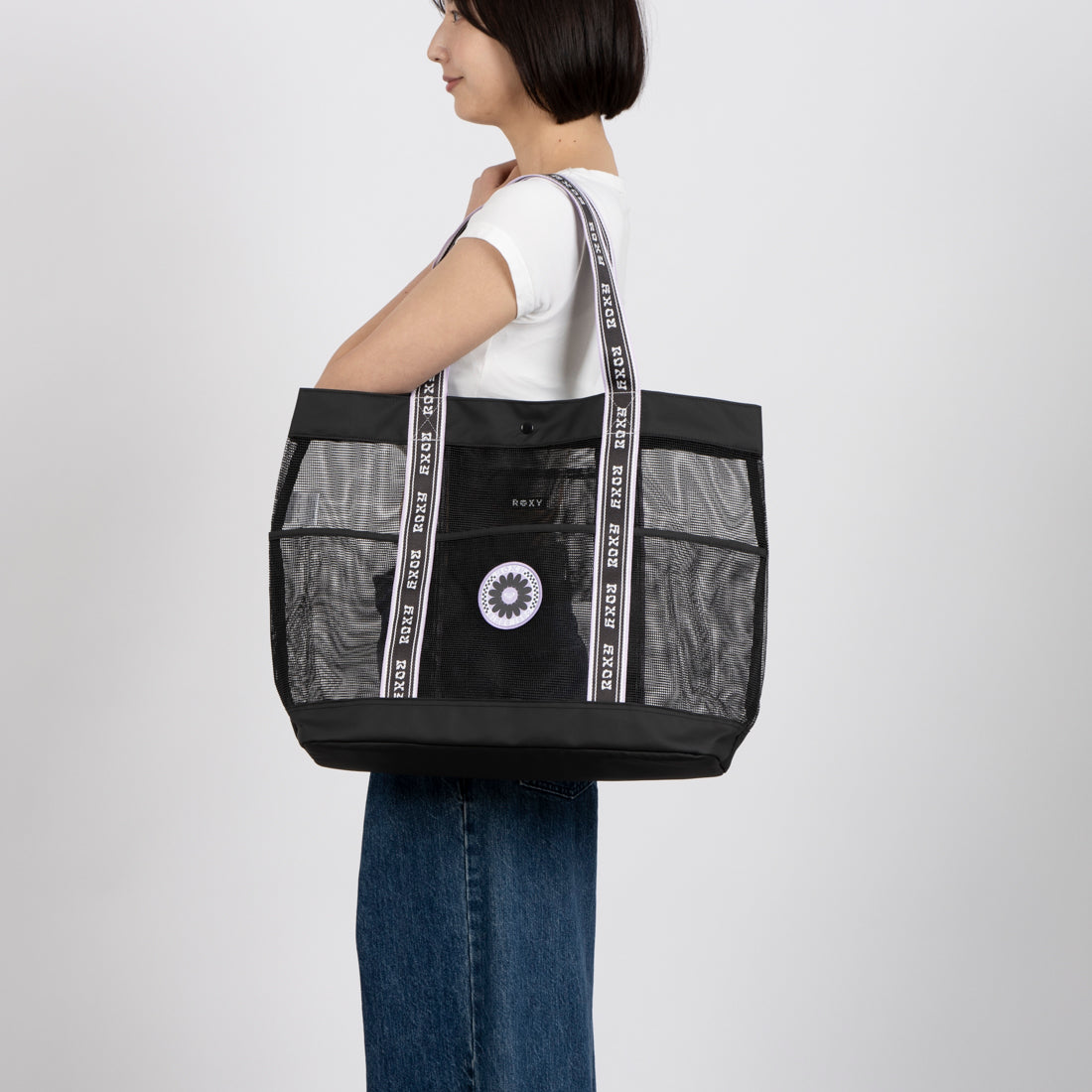 ロキシー ROXY WILD FLOWER MESH TOT （BBK） BBK