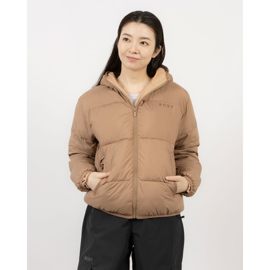 ロキシー ROXY THINKING OF YOU,ブラウン