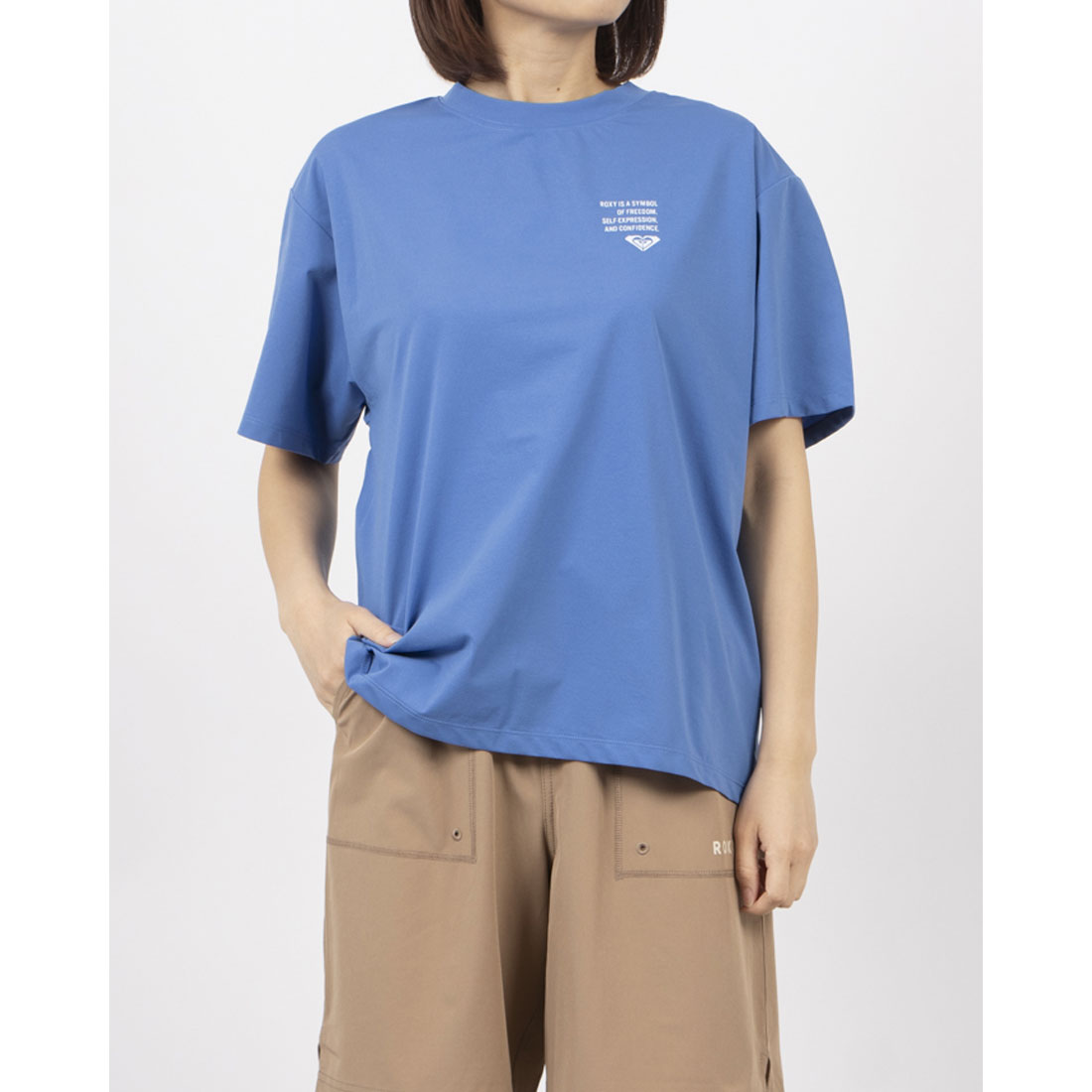 ロキシー ROXY HISTORICAL LOGO LINE （BLU） BLU