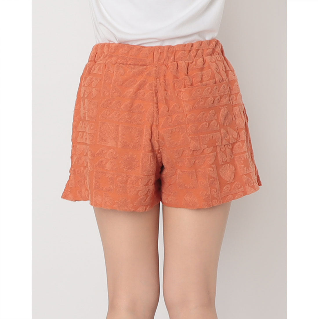 ロキシー ROXY SUNBATHING SHORTS （オレンジ） オレンジ