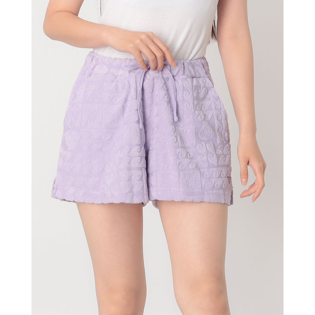 ロキシー ROXY SUNBATHING SHORTS （パープル） パープル