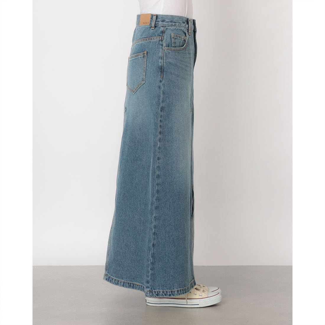 ロキシー ROXY LIVED IN DENIM SKIRT （ブルー） ブルー