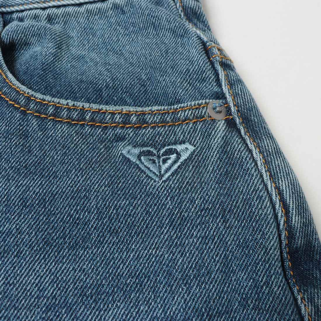 ロキシー ROXY LIVED IN DENIM SKIRT （ブルー） ブルー