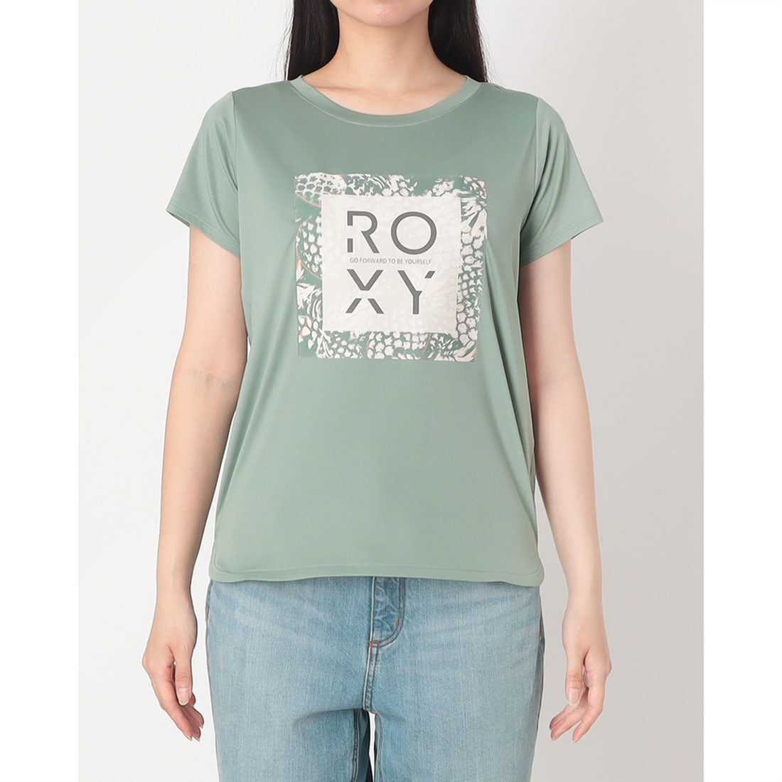 ロキシー ROXY FROM THE INSIDE TEE （ブラック） ブラック