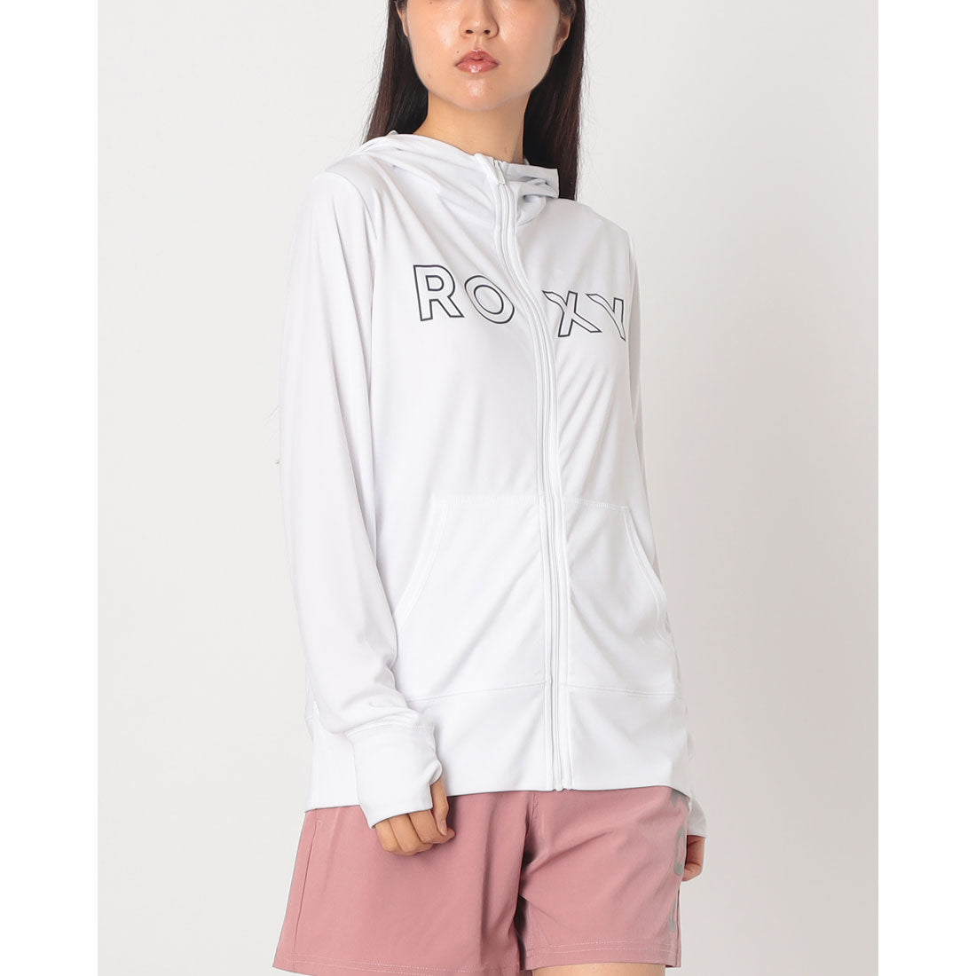 ロキシー ROXY ARTSY FLORAL LOGO PA （ホワイト） ホワイト