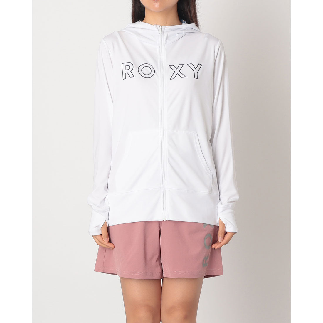 ロキシー ROXY ARTSY FLORAL LOGO PA （ホワイト） ホワイト