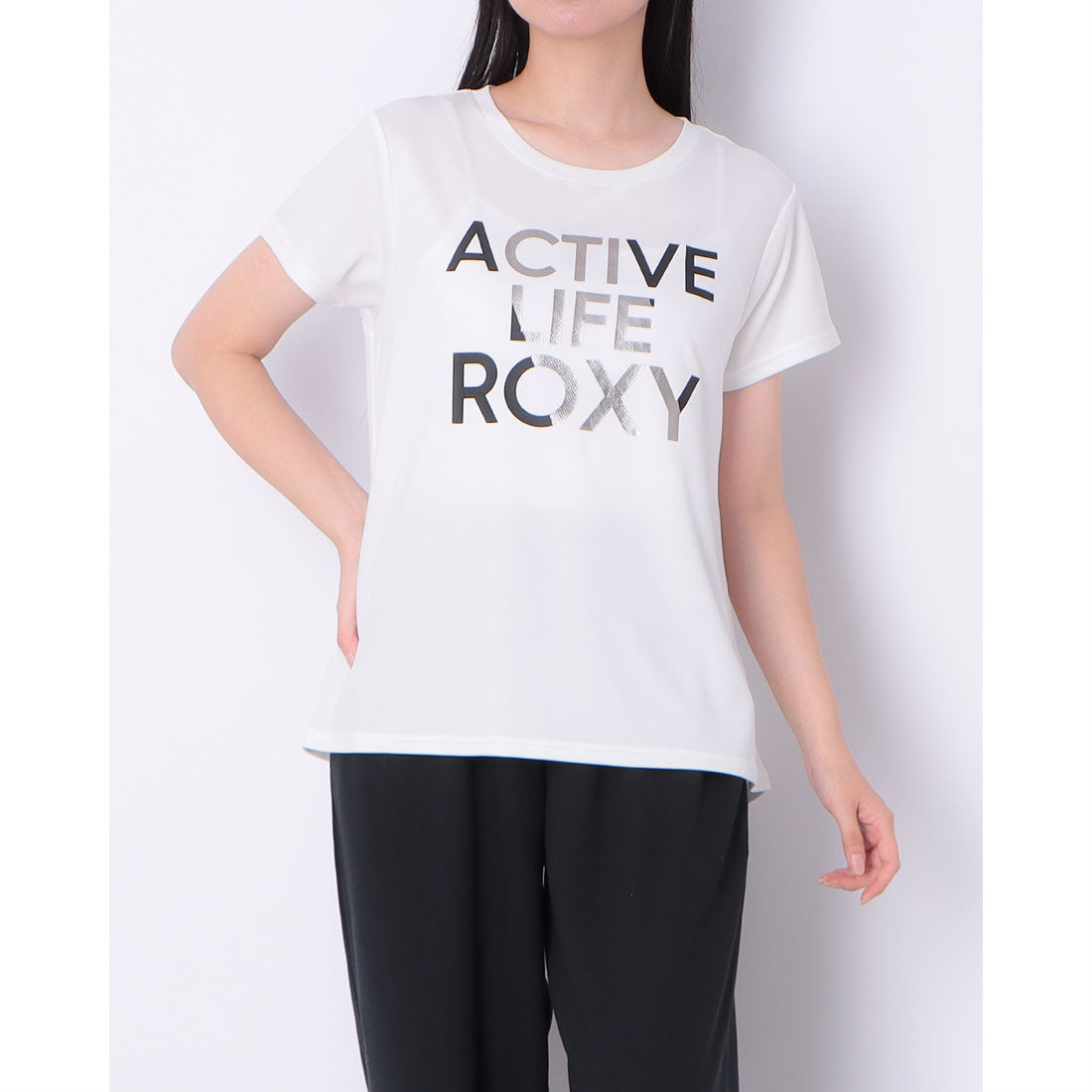 ロキシー ROXY ACTIVE LIFE TEE （ホワイト） ホワイト