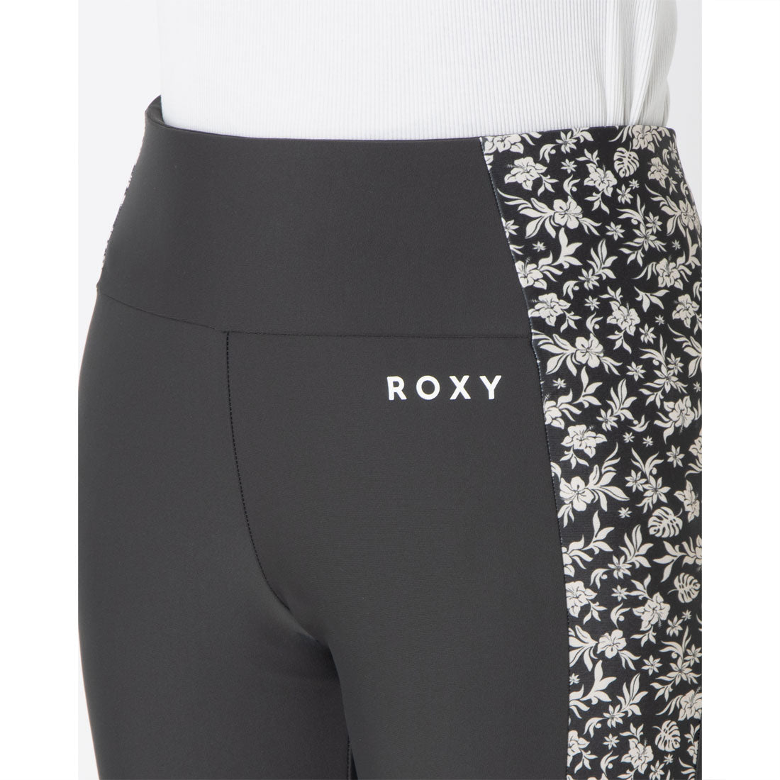 ロキシー ROXY ラ ヴィ レギンス ラッシュガードボトム ラッシュガード （ブラック） ブラック