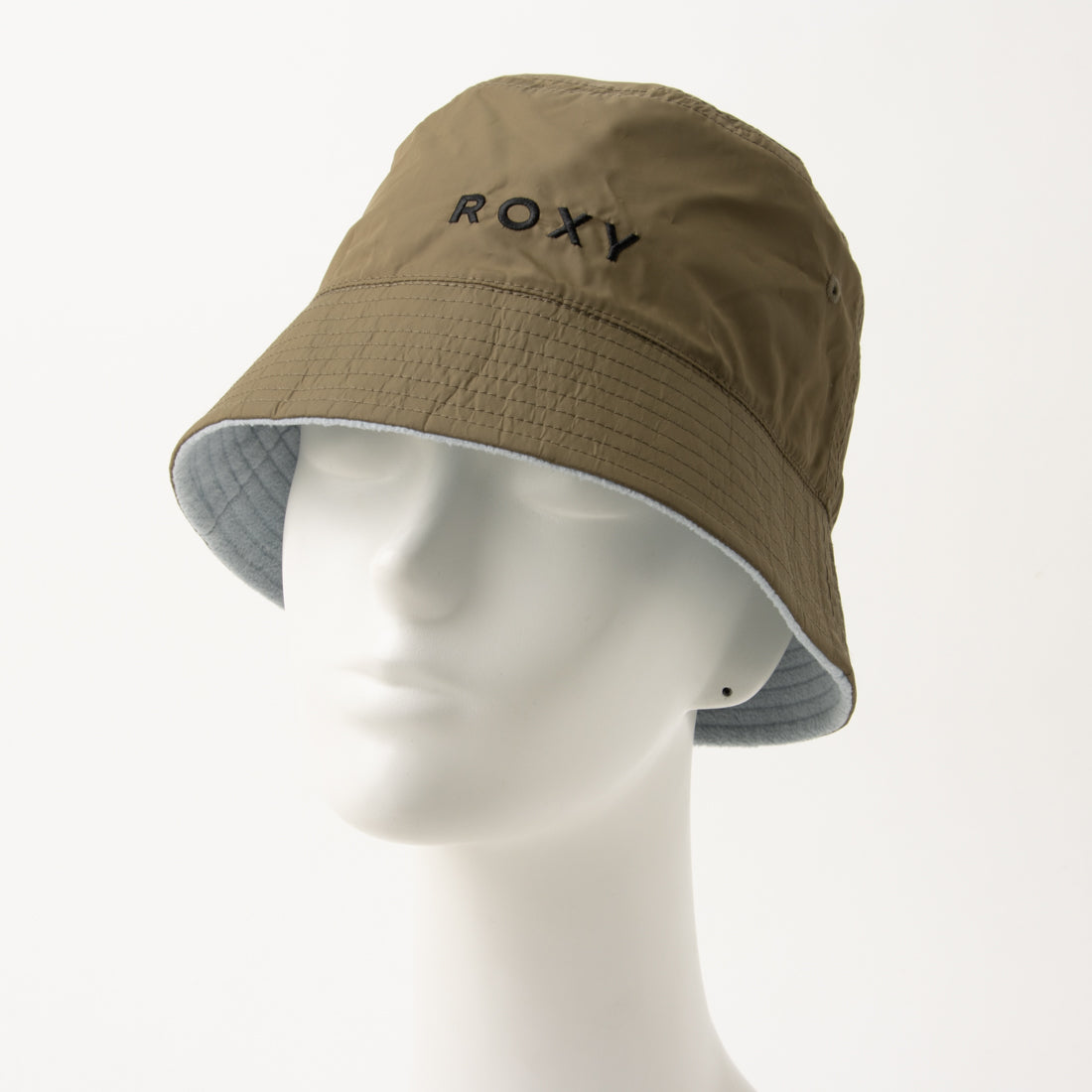 ロキシー ROXY LIGHTHOUSE リバーシブル バケットハット 帽子 （カーキ） カーキ