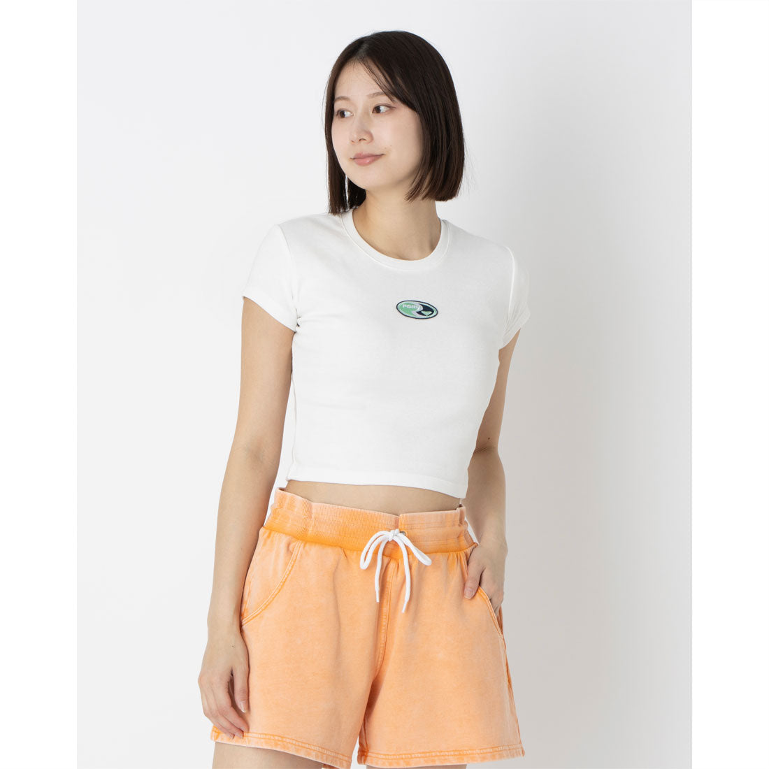 ロキシー ROXY ファン＆アライブ S/S TEE 半袖Tシャツ （ホワイト） ホワイト