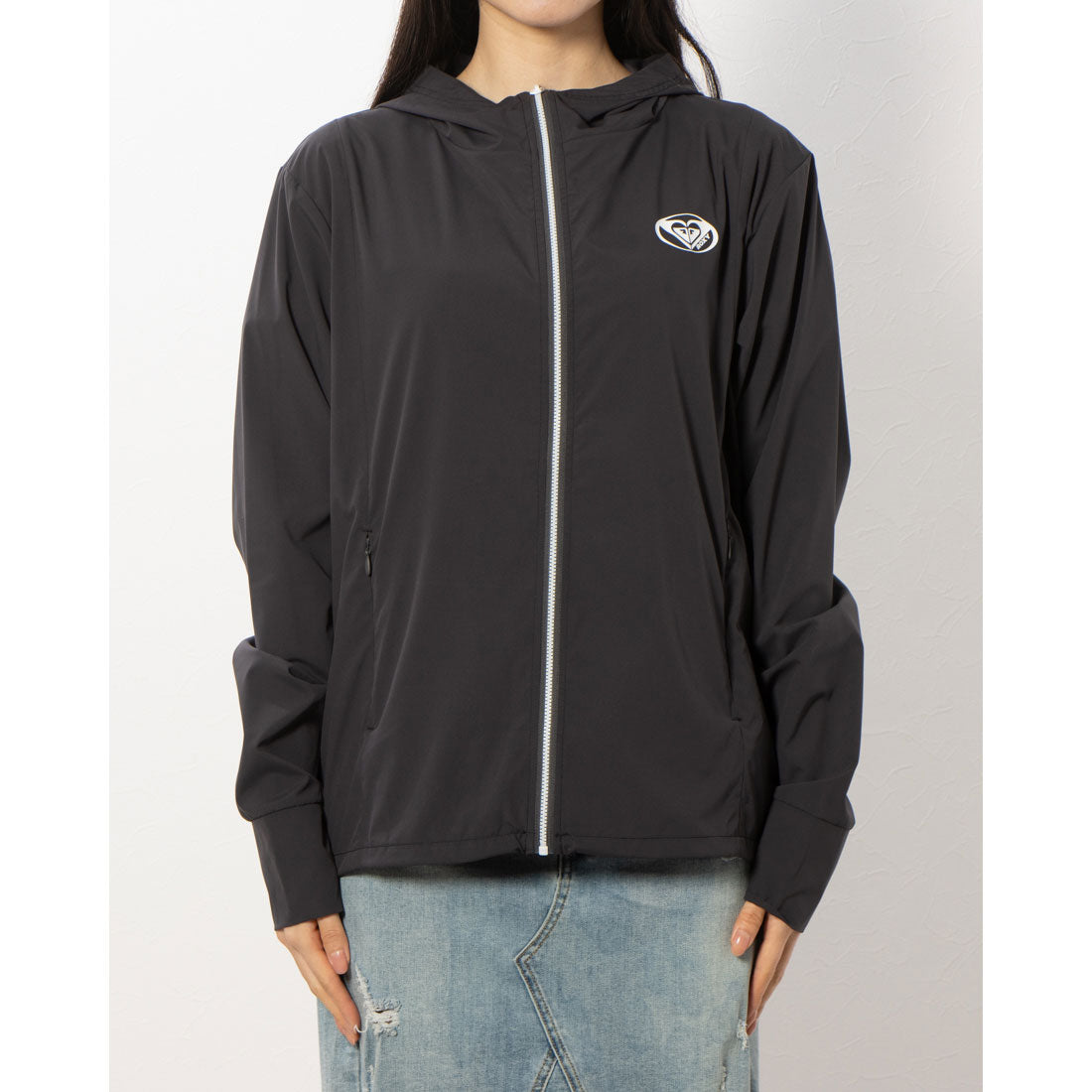 ロキシー ROXY AIROSAMENTE HOODIE R （BLK） BLK