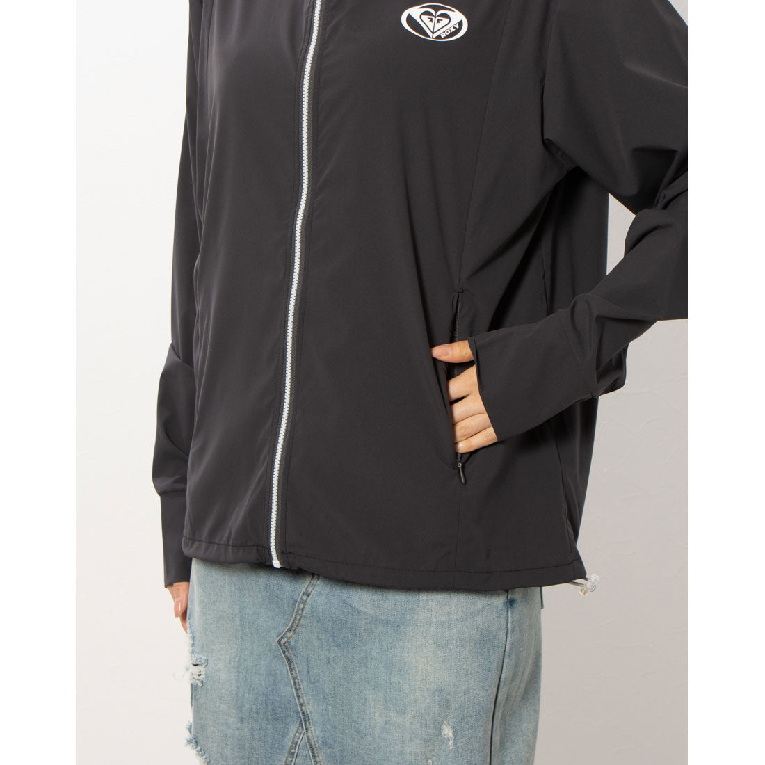 ロキシー ROXY AIROSAMENTE HOODIE R （BLK） BLK