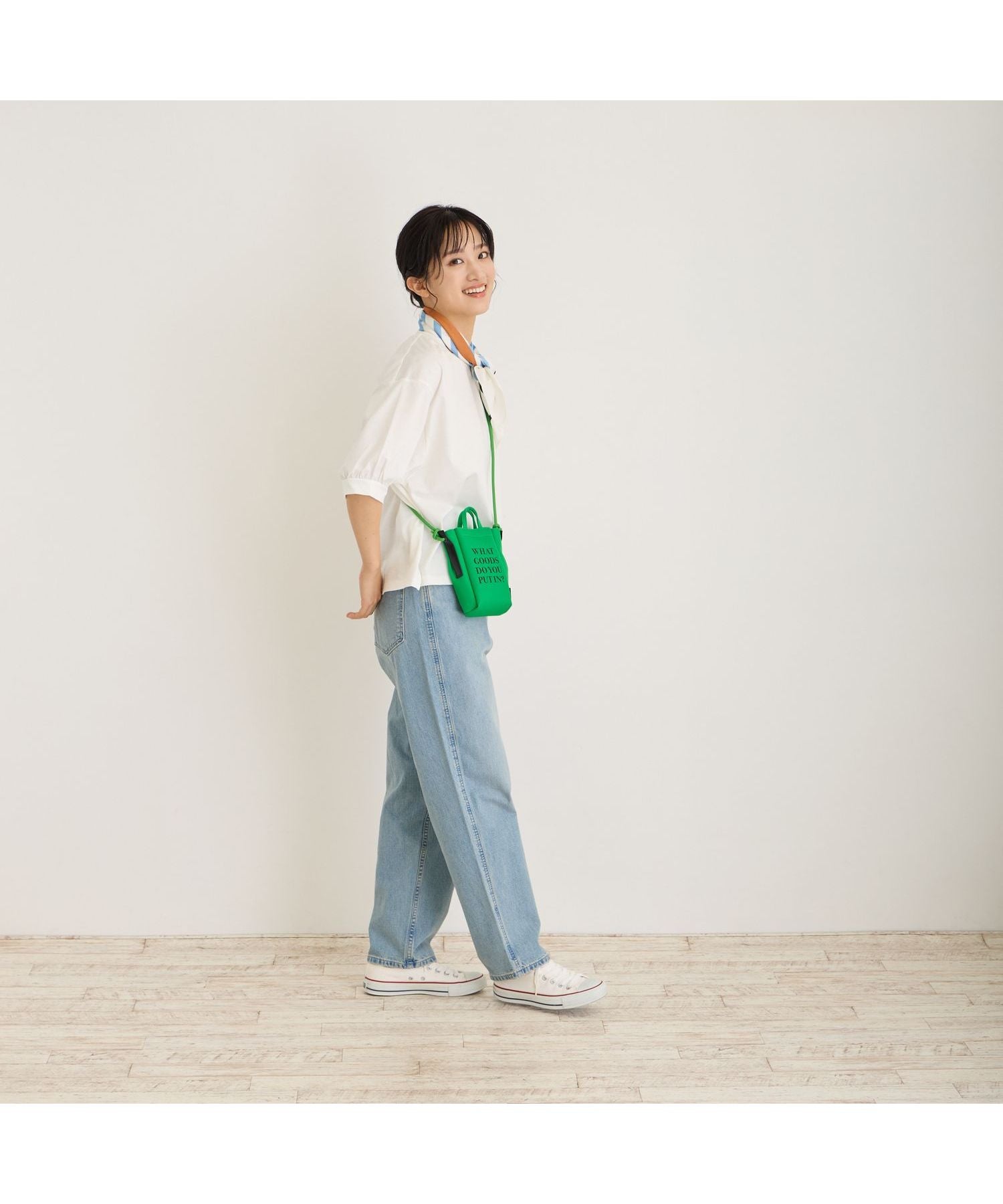 ルートート ROOTOTE 0654 ベビールーミニトート ポシェット 斜め掛け 肩掛け 2way トートバッグ ショルダバッグ レディース 小さめ マグネットクロージャーーA