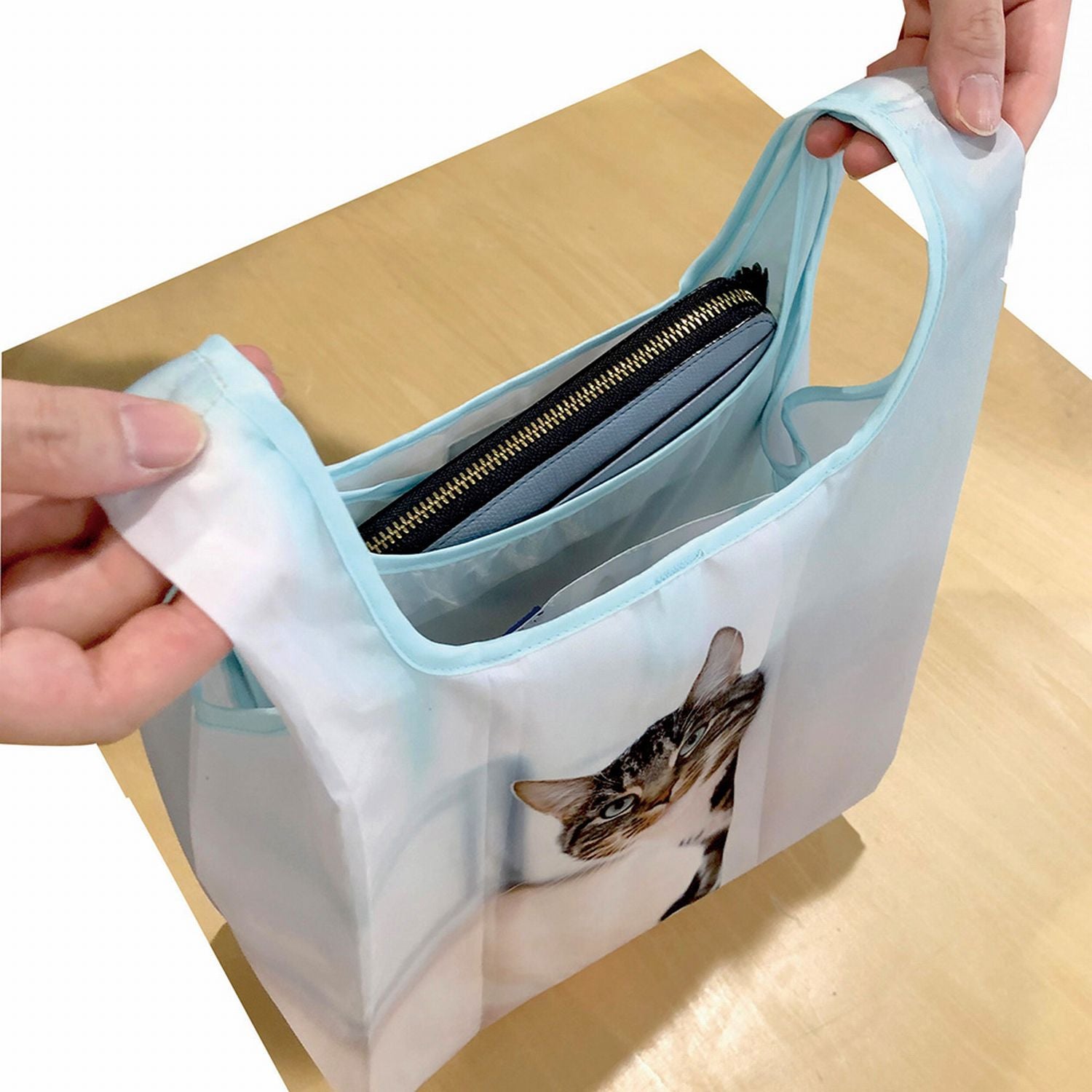 ルートート ROOTOTE 洗濯可能 小さめサイズ コンパクト エコバッグ ルーショッパーMID-Lifty フォト-A 6755