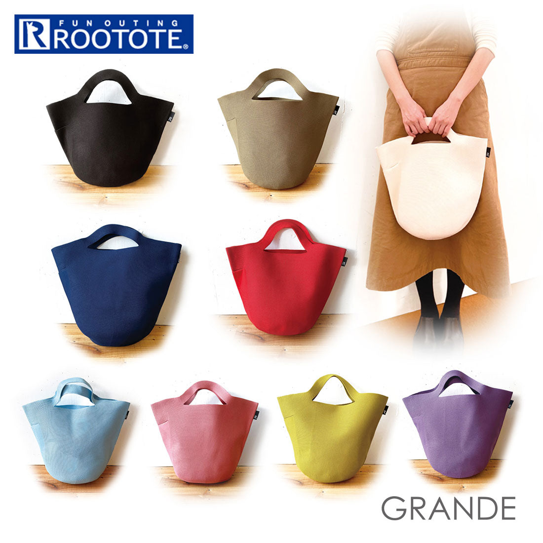 ルートート ROOTOTE 0257 RO. Po-No.グランデ-A （PINK） PINK