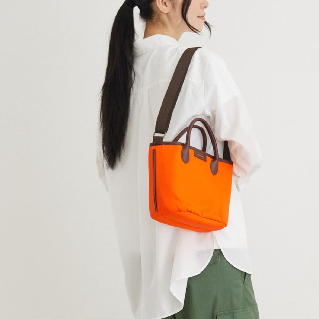 ルートート ROOTOTE 1216 ミニ トートバッグ ショルダーストラップ付 SN ベビールー 2way.spruce-A