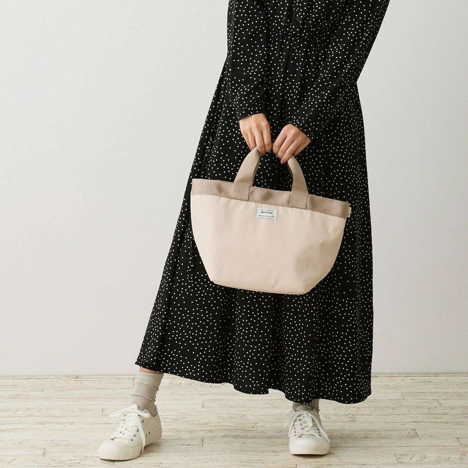 ROOTOTE Horizontal Tote Bag Simple Plain nothing special SN.Deli.Nspec