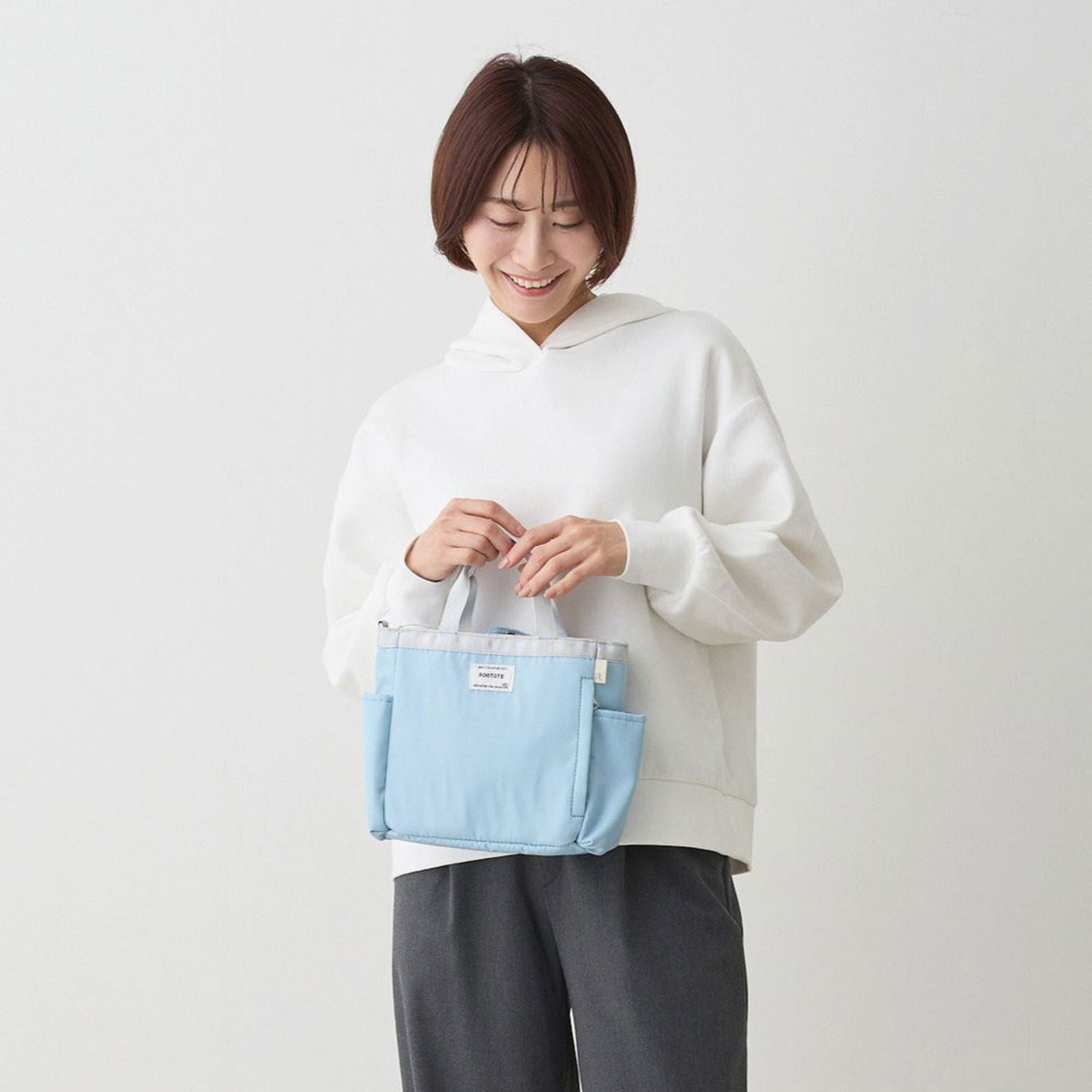 ルートート ROOTOTE 小さめ ショルダーバッグ シンプル 無地 nothing special SN.ベビールー.エヌスペシャル-A 1042