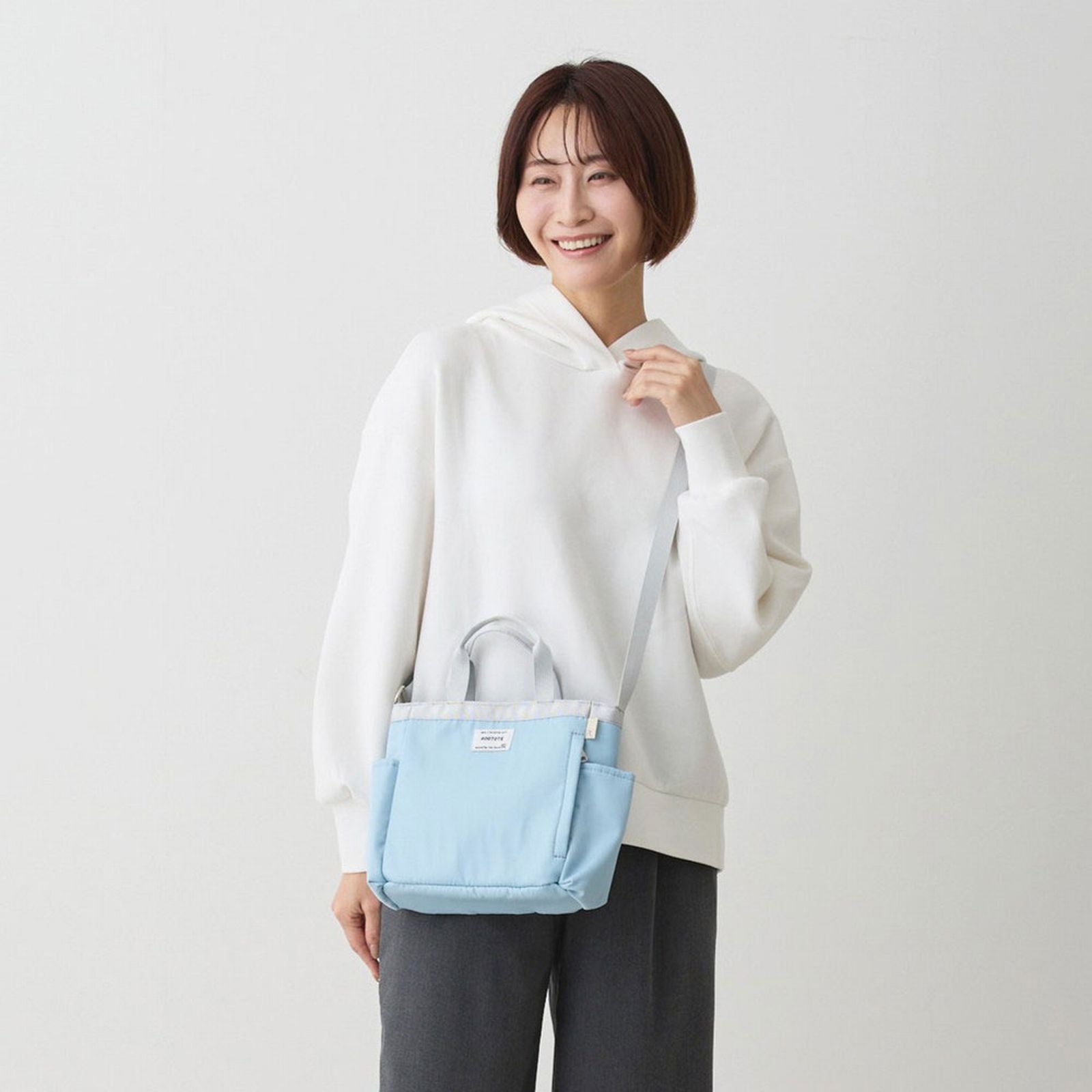 ルートート ROOTOTE 小さめ ショルダーバッグ シンプル 無地 nothing special SN.ベビールー.エヌスペシャル-A 1042