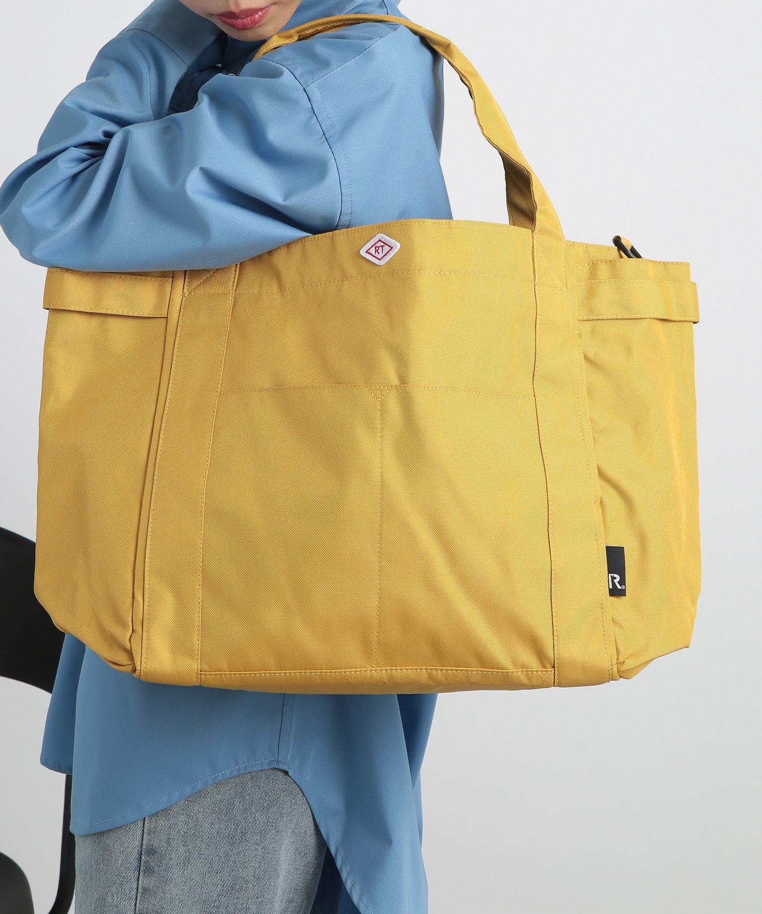 ルートート ROOTOTE ミディアムポケッツ-D トートバッグ （マスタード） マスタード