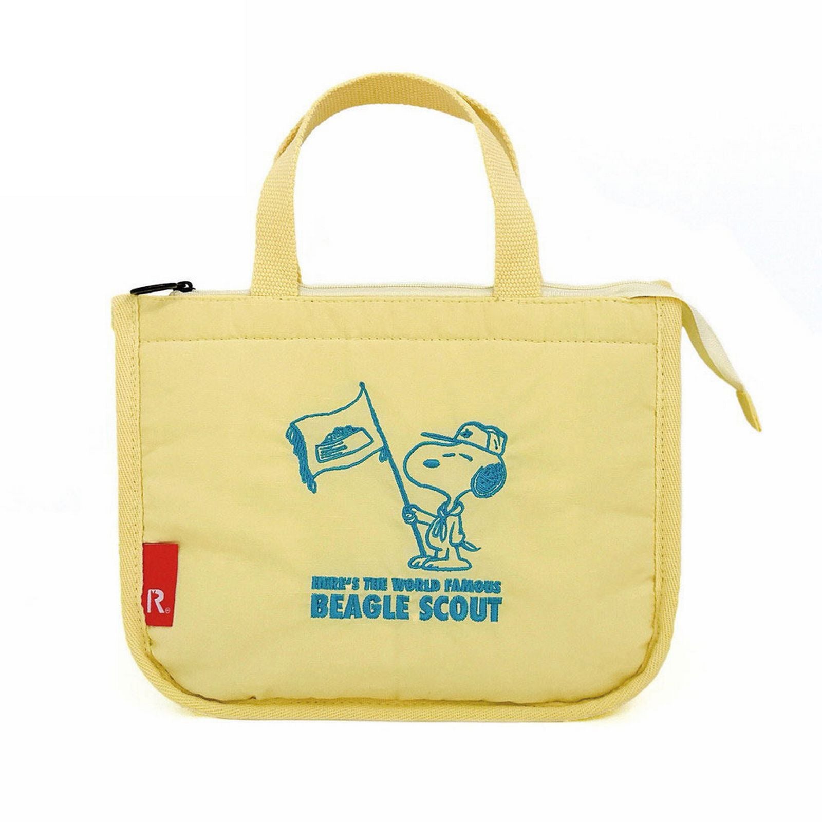 ルートート ROOTOTE スヌーピー ランチトートバッグ 洗濯可 簡易保冷 保冷剤用ポケット付 IP.サーモキーパー.デリ.ピーナッツ-0E 8426