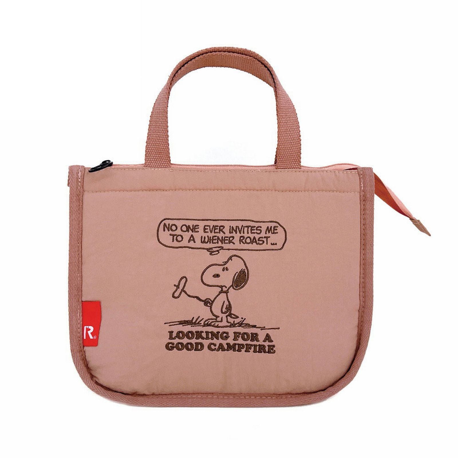 ルートート ROOTOTE スヌーピー ランチトートバッグ 洗濯可 簡易保冷 保冷剤用ポケット付 IP.サーモキーパー.デリ.ピーナッツ-0E 8426