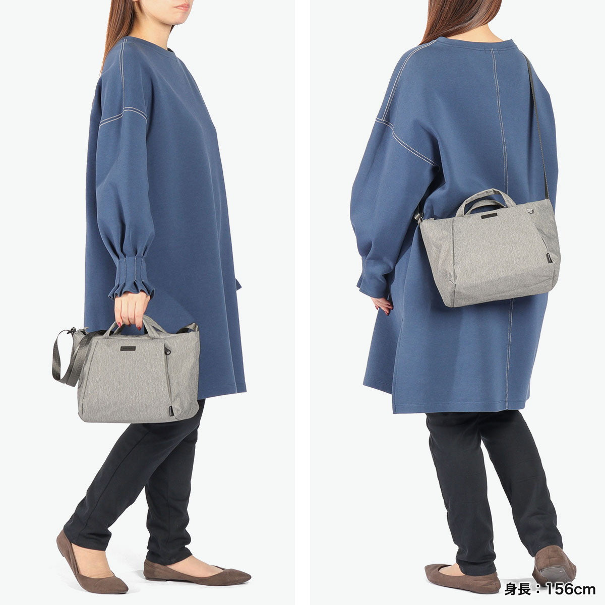 ルートート ROOTOTE トートバッグ レディース ファスナー付き バッグ ブランド 軽量 軽い 小さめ 2WAY ショルダー 斜めがけバッグ 撥水 A5 SN.ベビールー2way.ライトウォーターリペレント-G 1038