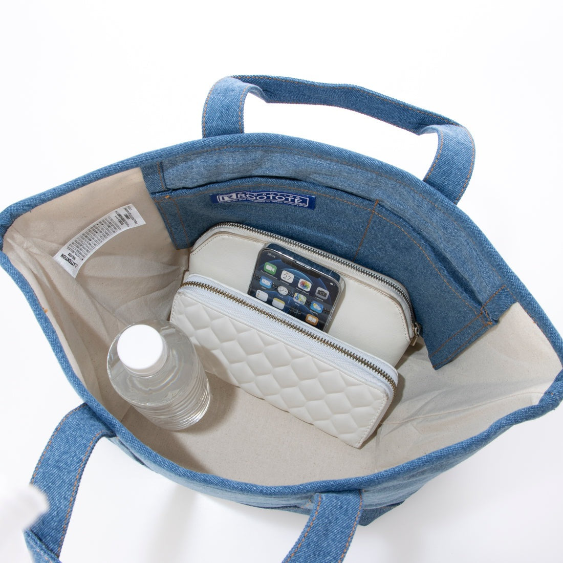 ルートート ROOTOTE トートバッグ SN．ミディアム．デニムーA 1049 （01 サックス） 01 サックス