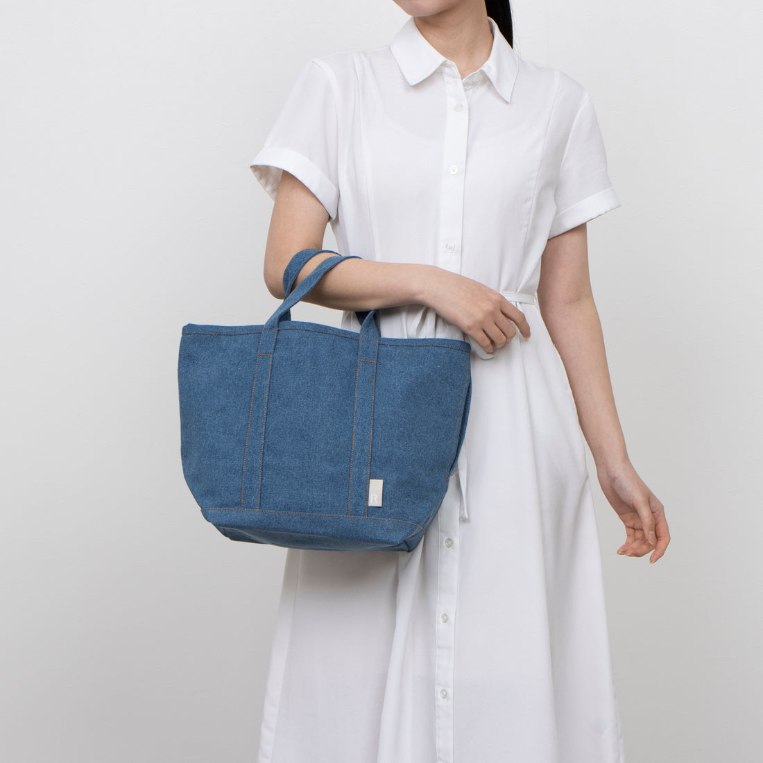 ルートート ROOTOTE トートバッグ SN．ミディアム．デニムーA 1049 （01 サックス） 01 サックス