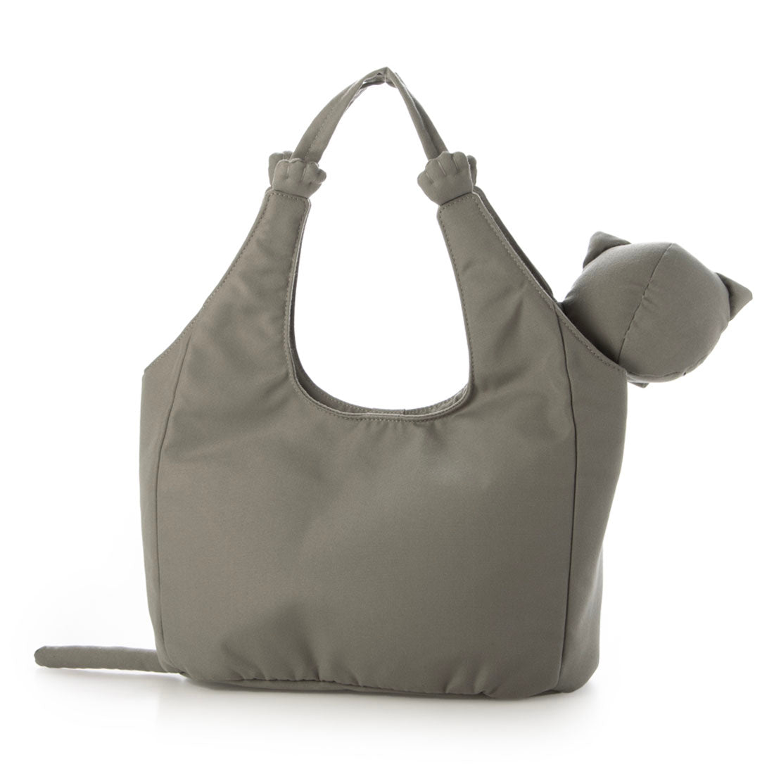 ルートート ROOTOTE 猫 ねこ 立体 顔付き トートバッグ EU.ラウンド.ブラブラネコ-A 1034 （02 キャメル） 02 キャメル