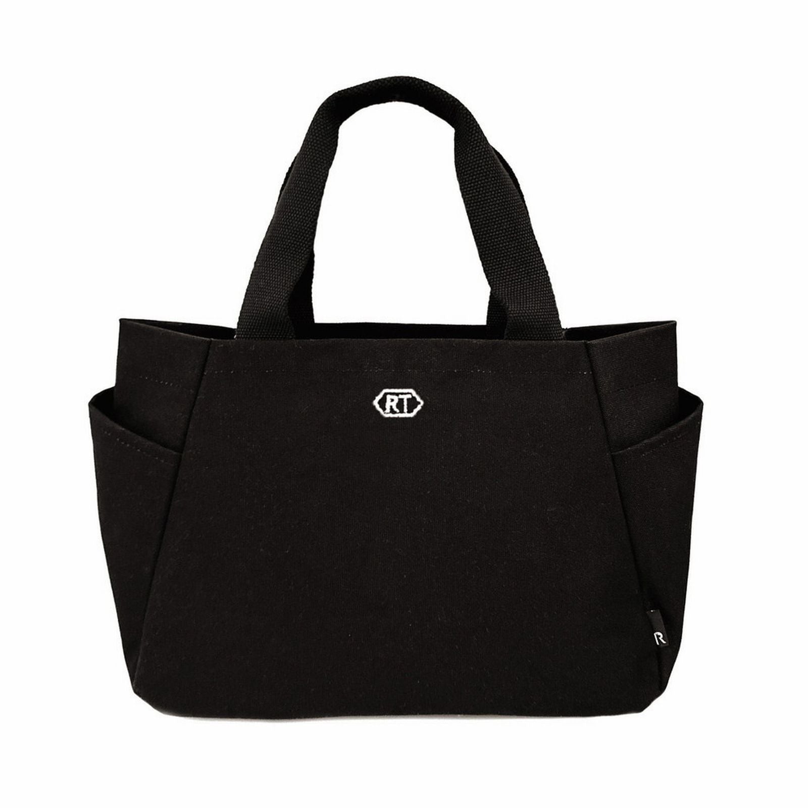 ルートート ROOTOTE トートバッグ レディース 動く仕切り付き 小さめ 裏ラミネート加工 SN.デリ.パルーティ.キャンバス-A 3671 （01 ブラック） 01 ブラック