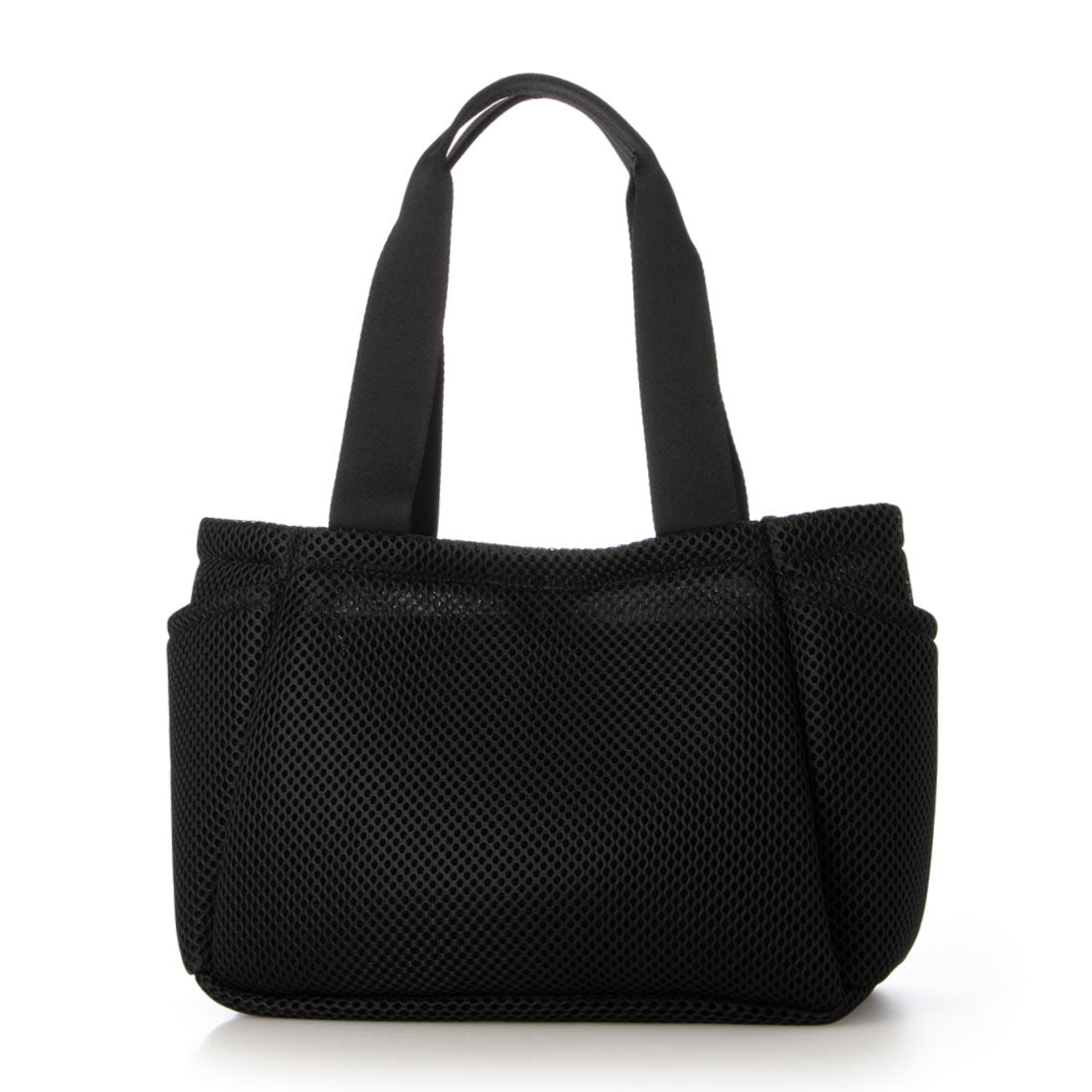 ルートート ROOTOTE トートバッグ レディース 動く仕切り付き 小さめ メッシュ 軽量 SN.デリ.パルーティ.ウエッファ-A 3672 （03 ブラック） 03 ブラック