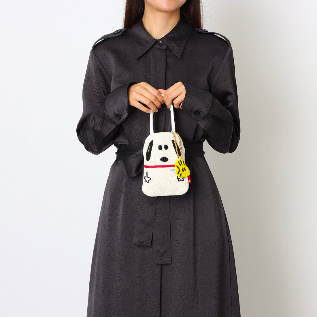 ルートート ROOTOTE トートバッグ レディース スヌーピー ミニトート IP.べビールー.ビーズ.ピーナッツ-0V 8448 （01 アイボリー） 01 アイボリー