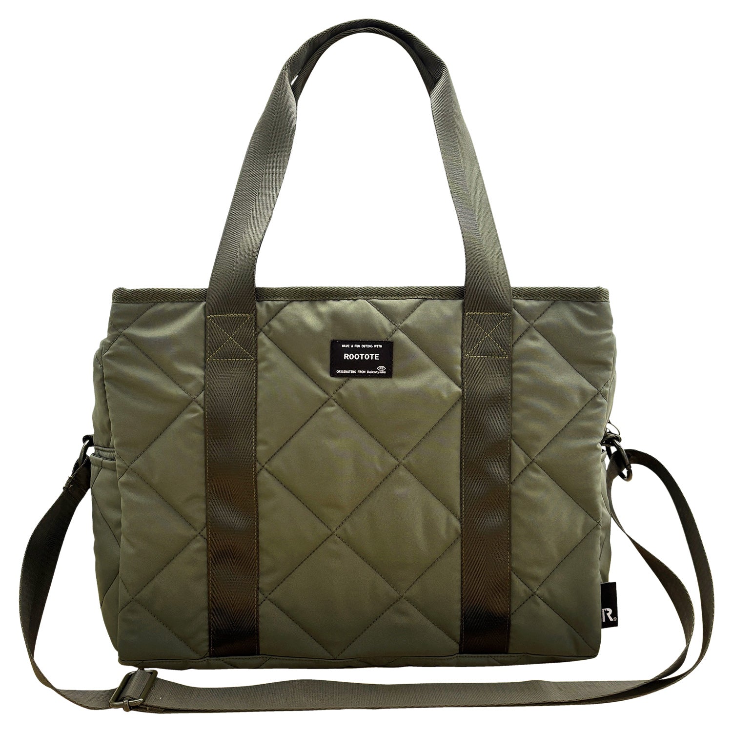 ルートート ROOTOTE バッグ トートバッグ ショルダーバッグ SN.グランデ.hacco-A レディース A4 大容量 軽量 撥水 斜めがけ 1050 （ヘイ(01)） ヘイ(01)
