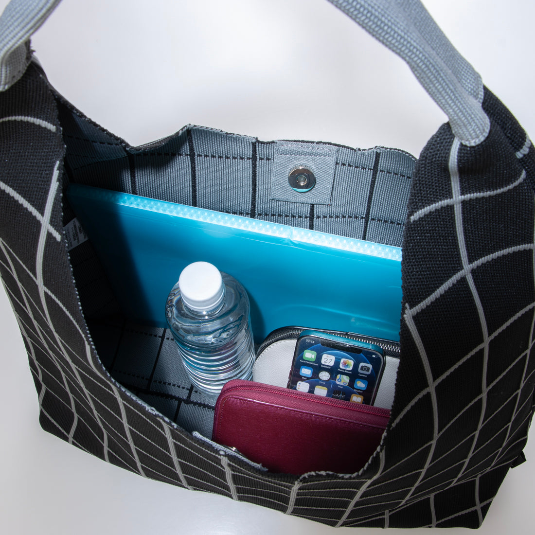ルートート ROOTOTE トートバッグ レディース 肩掛け A4 ワンショルダー LT ラウンドニットトート 3660 （03 ホワイト） 03 ホワイト