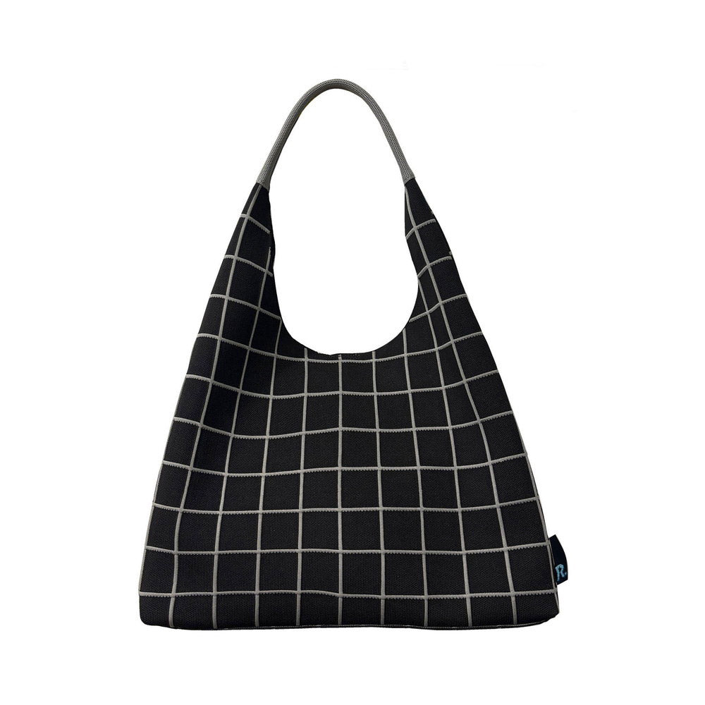 ルートート ROOTOTE トートバッグ レディース 肩掛け A4 ワンショルダー LT ラウンドニットトート 3660 （01 ブラック） 01 ブラック
