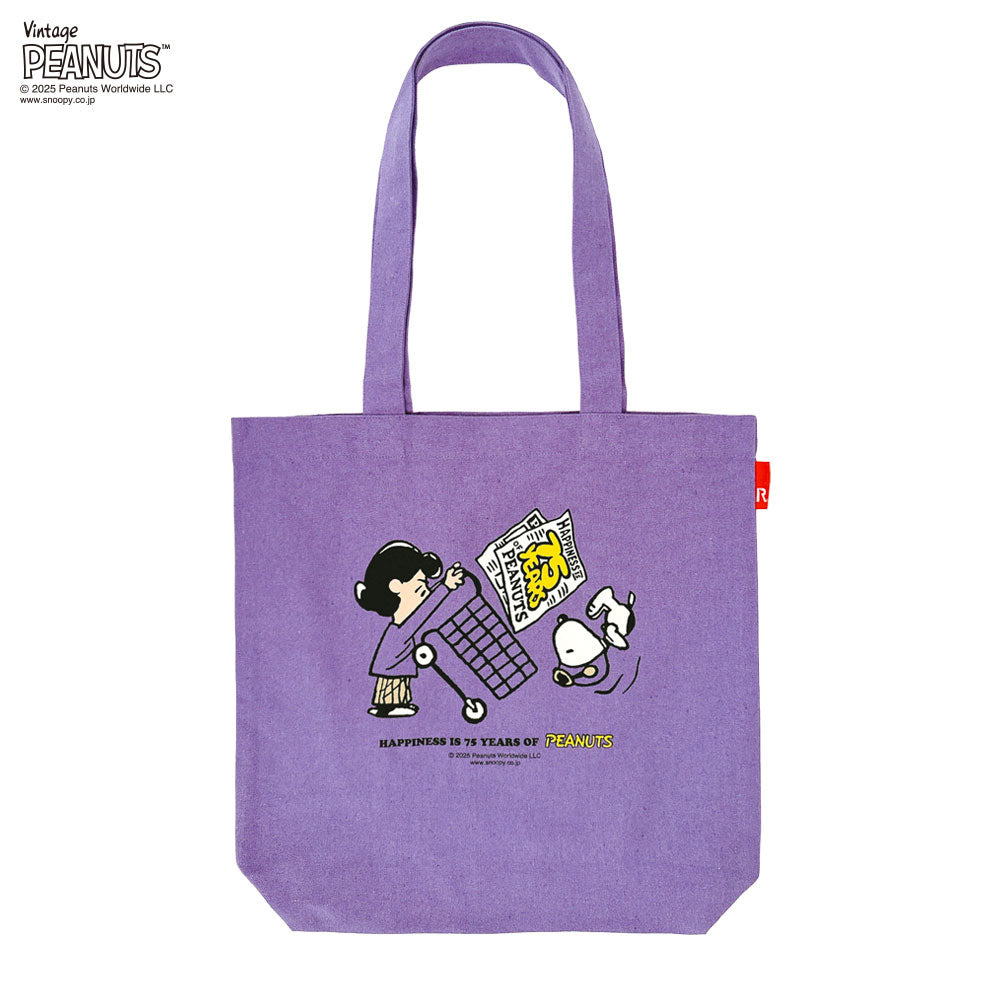 Grand Sac à Bandoulière Snoopy Peanuts Van Life, Toile, Femme, Zippé, Avec Pochette