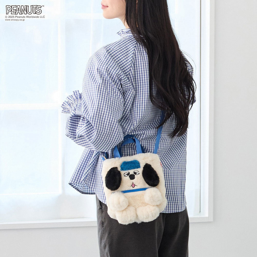 ルートート ROOTOTE レディース フェイクファー ショルダー付き ミニ トートバッグ IP.べビールー.クリプティッドピーナッツ-9W 8399 （04 オラフ） 04 オラフ