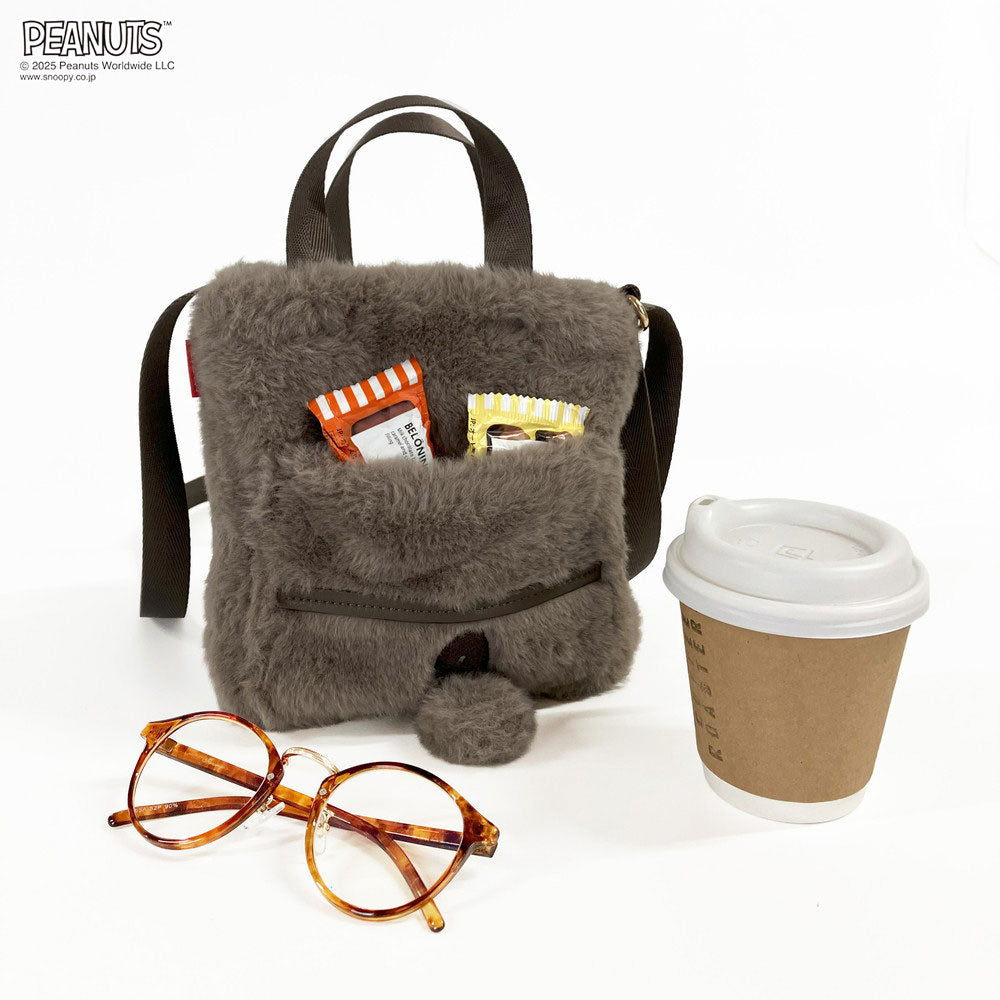 ルートート ROOTOTE レディース フェイクファー ショルダー付き ミニ トートバッグ IP.べビールー.クリプティッドピーナッツ-9W 8399 （04 オラフ） 04 オラフ