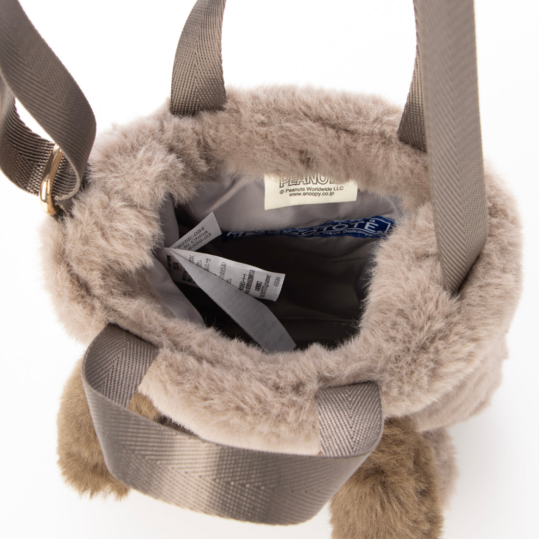 ルートート ROOTOTE レディース フェイクファー ショルダー付き ミニ トートバッグ IP.べビールー.クリプティッドピーナッツ-9W 8399 （04 オラフ） 04 オラフ