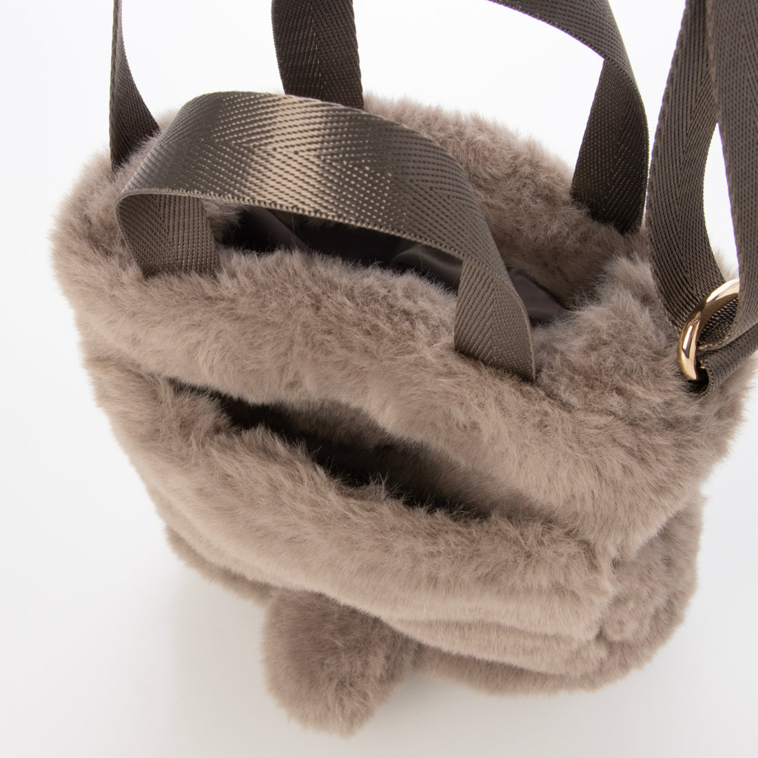 ルートート ROOTOTE レディース フェイクファー ショルダー付き ミニ トートバッグ IP.べビールー.クリプティッドピーナッツ-9W 8399 （04 オラフ） 04 オラフ