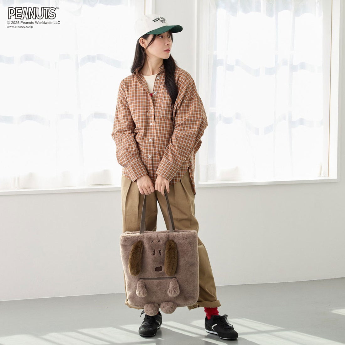 ルートート ROOTOTE レディース フェイクファー ショルダー付き リュックにもなる トートバッグ IP.トール.クリプティッドピーナッツ-9W 8416 （04 オラフ） 04 オラフ