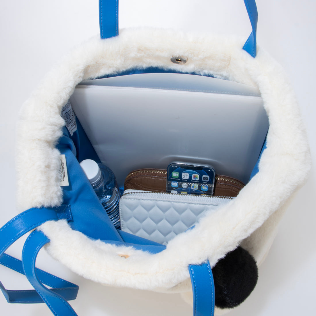 ルートート ROOTOTE レディース フェイクファー ショルダー付き リュックにもなる トートバッグ IP.トール.クリプティッドピーナッツ-9W 8416 （04 オラフ） 04 オラフ