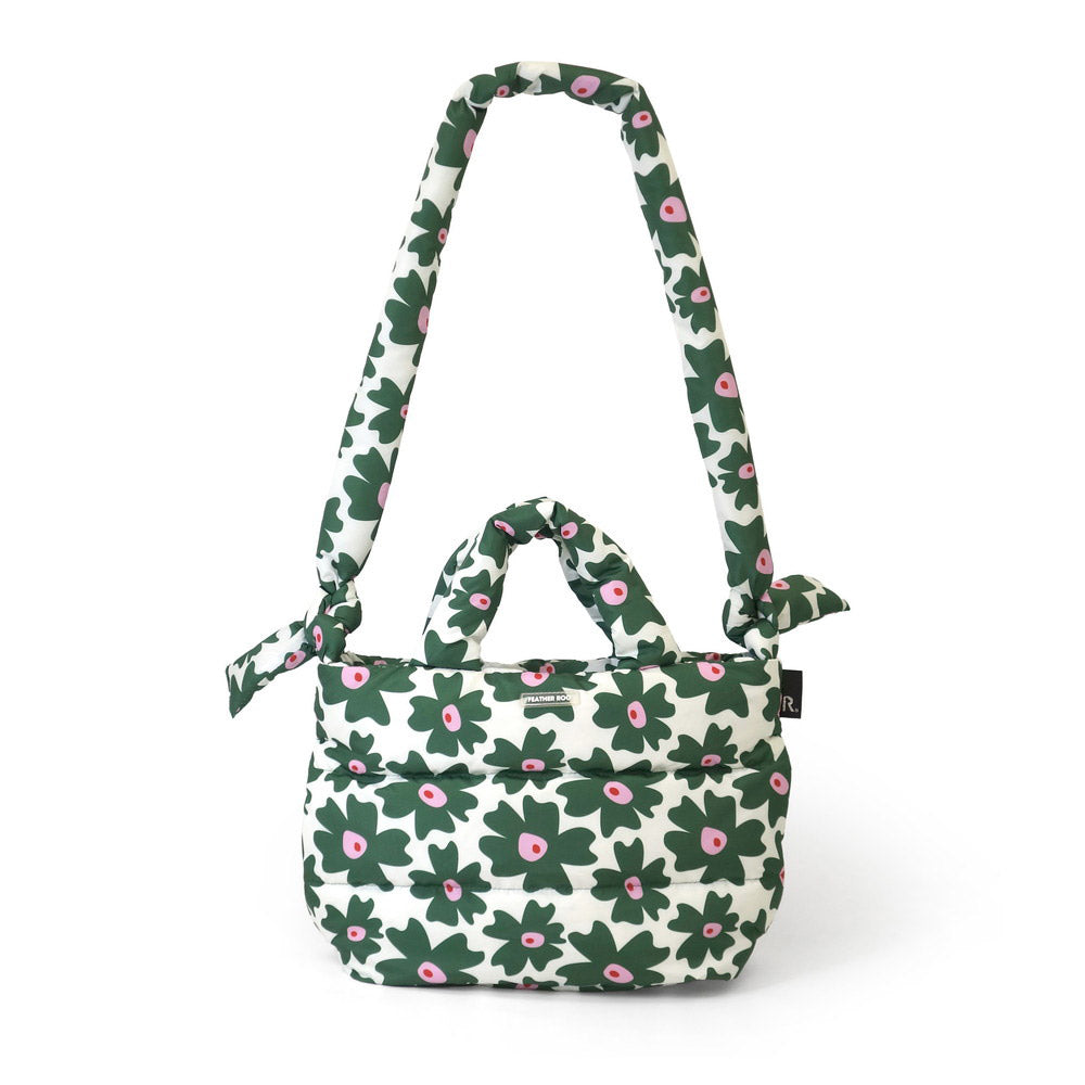 ルートート ROOTOTE トートバッグ レディース ショルダーバッグ 小さめ 斜めがけ 2way おでかけ FE.デリ.フラワーRTG-A 0696 （02 グリーン） 02 グリーン